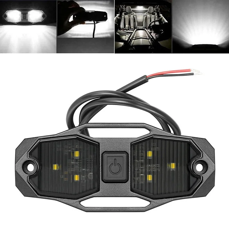 

Car Light Signal Lamp Assembly Led Light Kit LED Dome Light Light Clearance Lights Assembly For Polaris RZR UTV 4WD