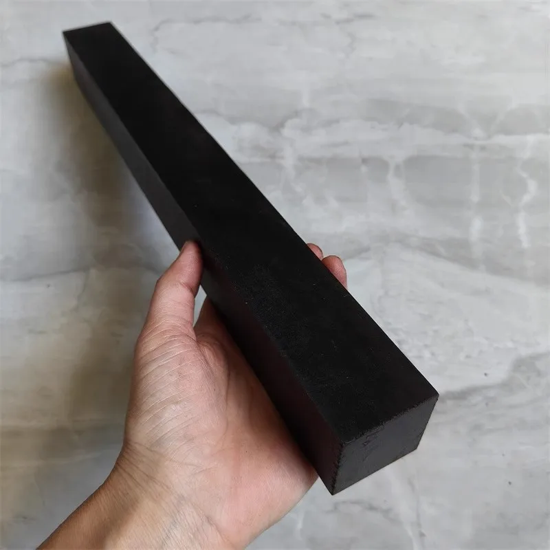 خشب الصندل الأرجواني خشب الأبنوس الغارق DIY عالي الكثافة نحت الخشب الأسود مواد صنع الحرف اليدوية