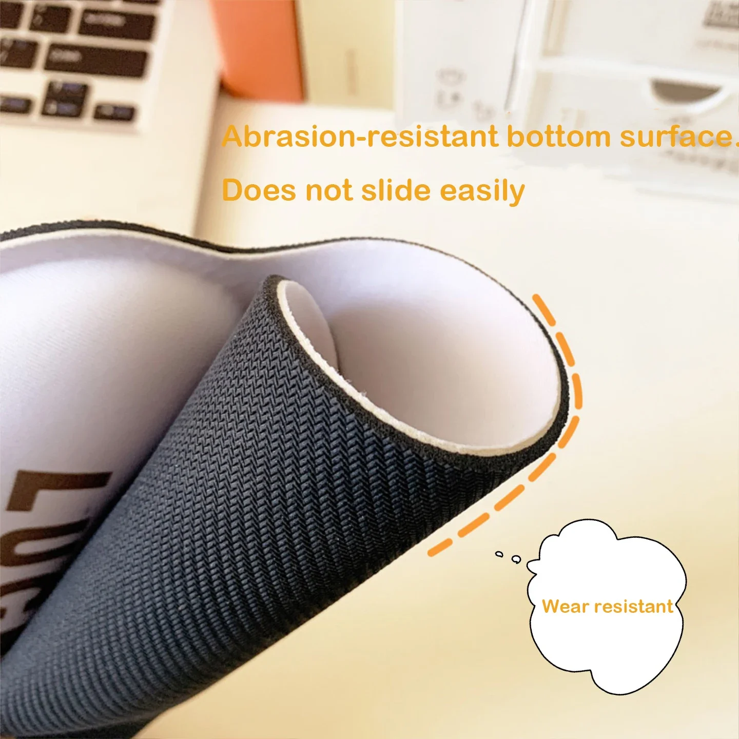 Mouse Pad Non-Slip EVA Wristband Gaming Mousepad Solid Color Mice Mat Comfortable Mouse Pad Gamer For PC Laptop 25*23