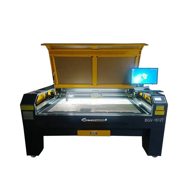 Positioning laser cutting machine