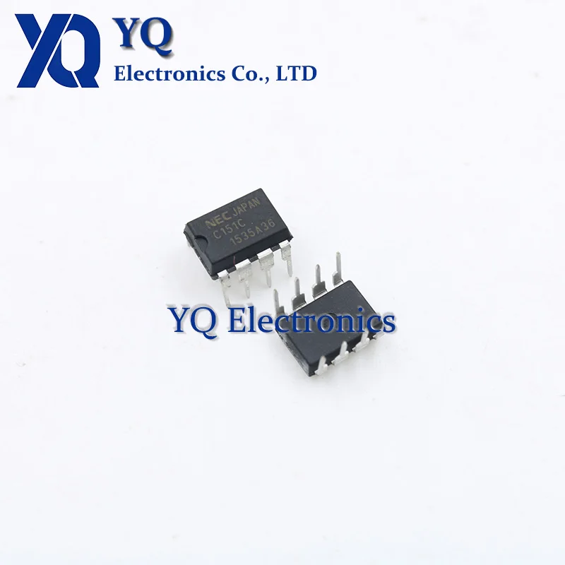 10PCS/lot New OriginaI UPC151C C151C UPC151 or UPC157C or UPC251C DIP-8 INDUSTRIAL LINEAR ICS