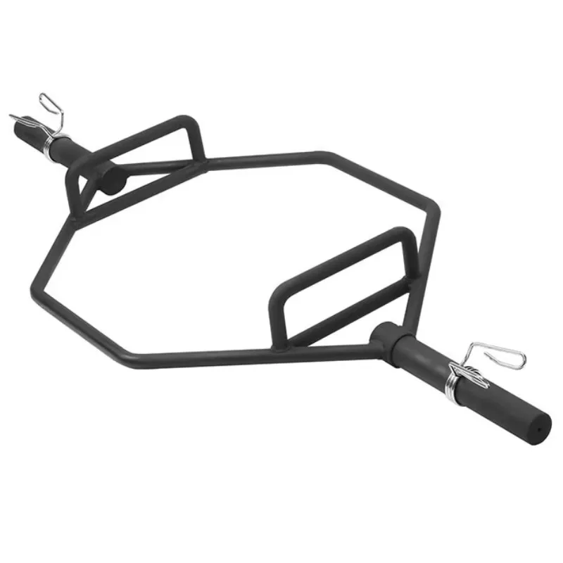 

High Strength Body Solid Weight Lifting Training Hex Trap Bar Fitness Squat Hex Barbell Bar New