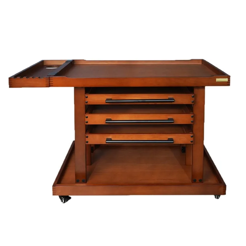 

Five-layer pullable oil painting car art student movable oil painting sketching storage oil painting cabinet