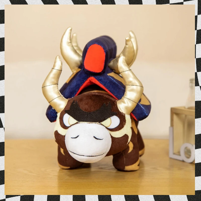 

30 см Genshin Impact Arataki Itto Rock Cow плюшевая кукла игра аниме мягкие плюшевые животные кукла реквизит для косплея коллекция детский подарок