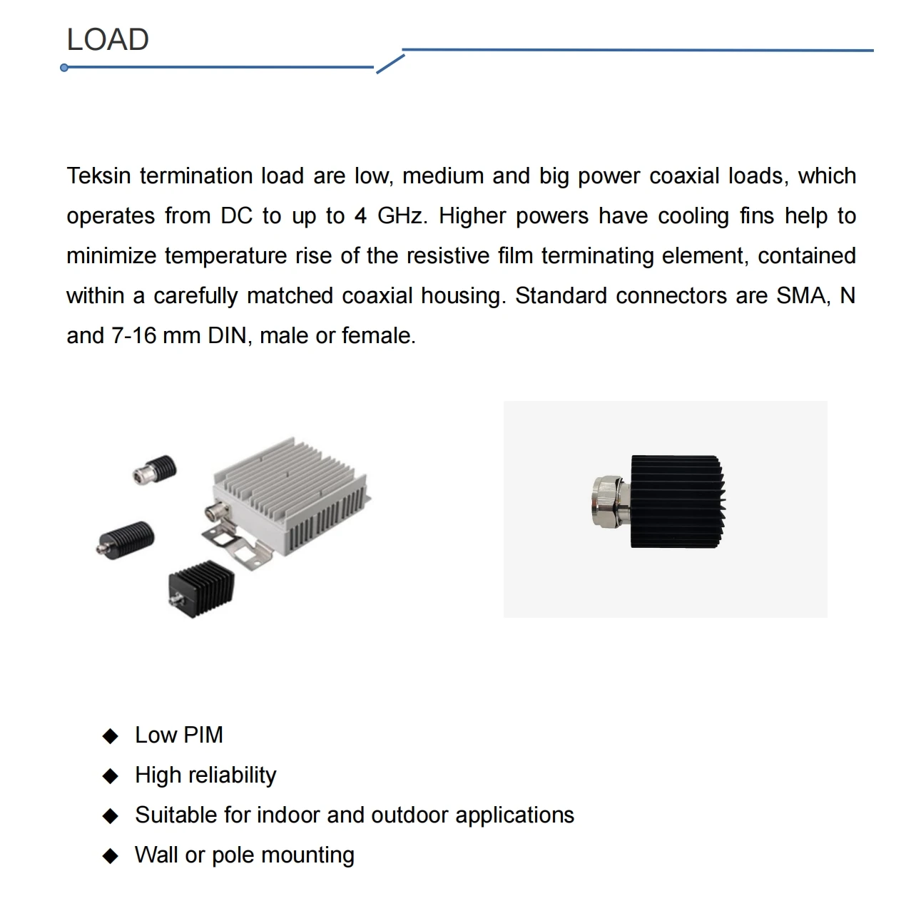 Highfly IP65ไฟฟ้ากระแสตรงเป็น3G/4G 380-2700/4000MHZ SMA TYPE N 7-16mm ขั้วไฟฟ้าประเภท DIN