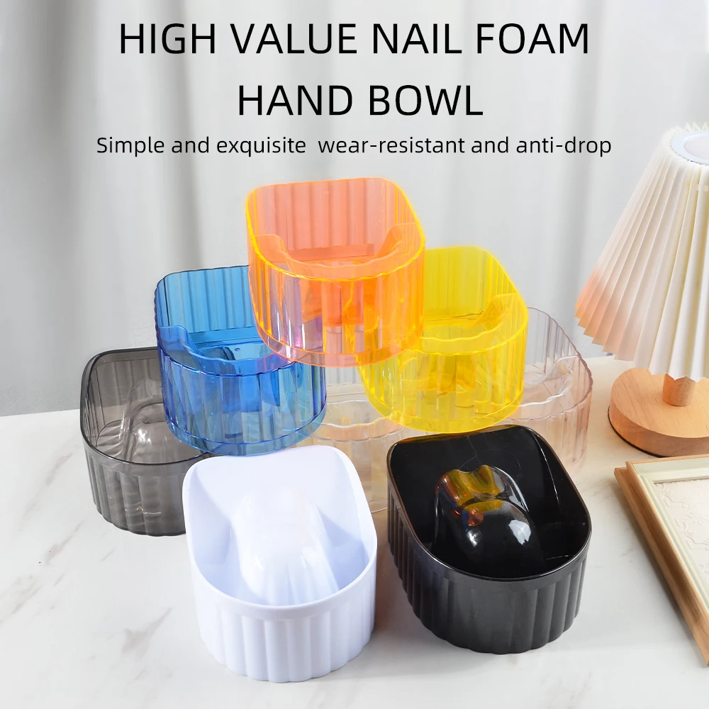 

1pcs Nail Art Fingers Hand Wash Remover Soak Bowl DIY Salon Nail Spa Bath Manicure Treatment Nails accessories and tools