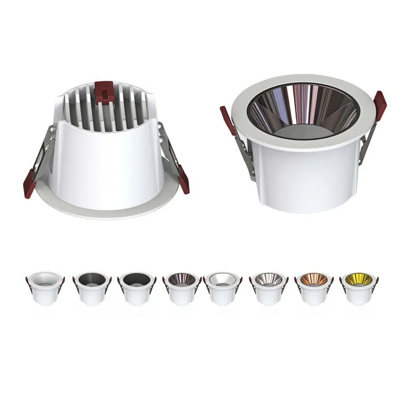 

5-year Warranty Narrow Frame AC110V-220V Embedded + Driver Dimmable LED Spotlight 7W10W15W20W30W40W50W Ceiling Downlight Indoor