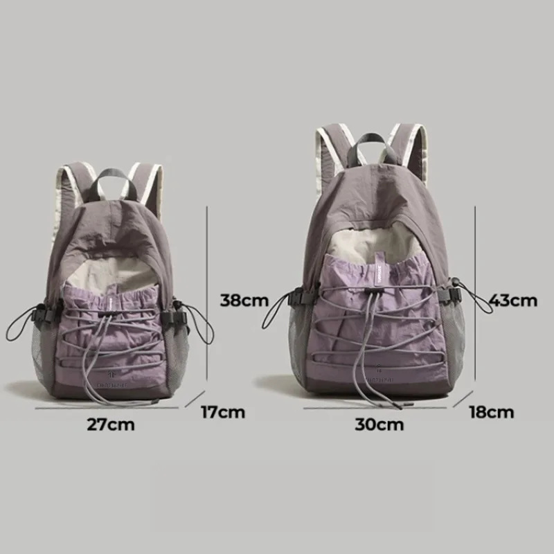 Travel Backpack Woman Everyday New Men'S Airplane Fashion College School Mountaineering Short Trip Lightweight Small Bag view 4