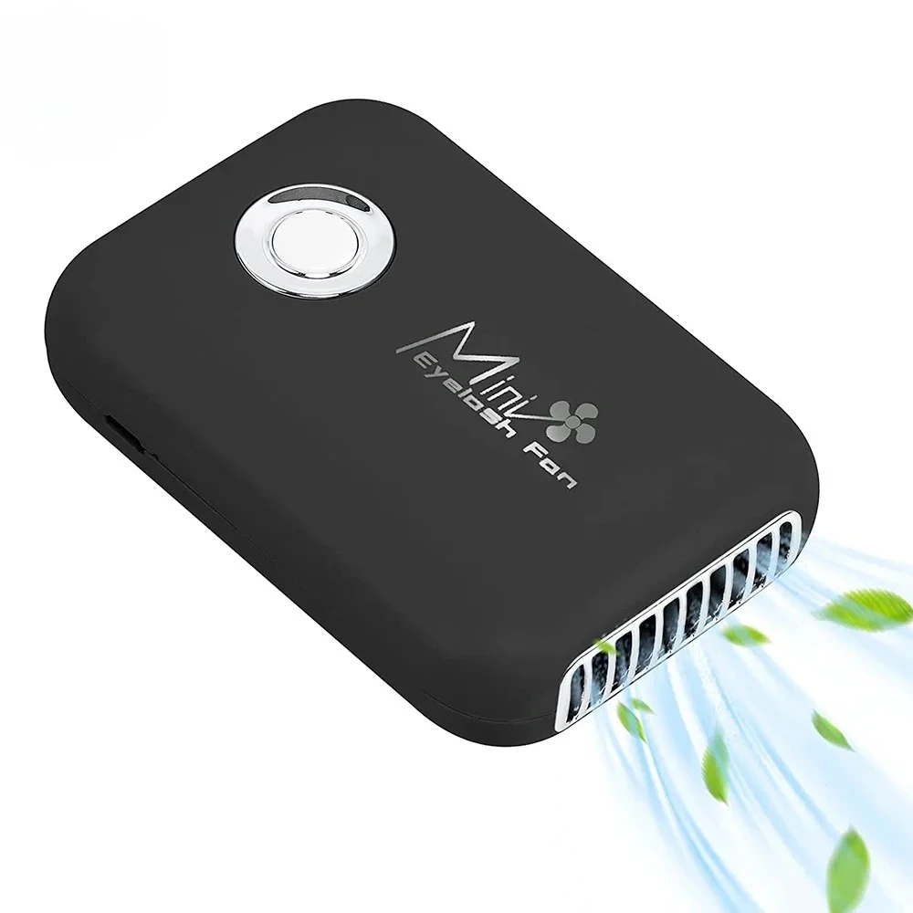 CNK منفاخ USB صغير محمول رمش مروحة رمش مروحة رموش الهواء تكييف المطعمة الغراء مخصص مجفف أدوات ماكياج النساء
