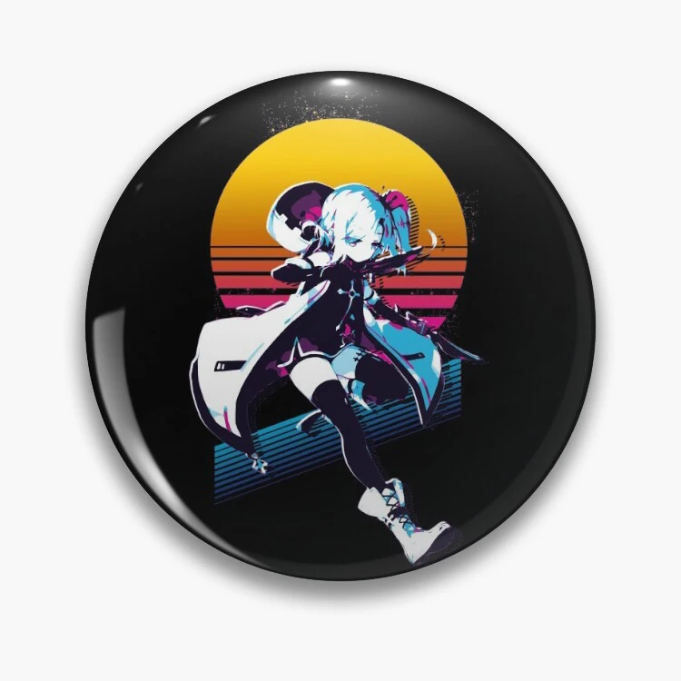 honkai impact Anime Brooch Bag Clothing Hat Badge Accessories Jewelry Gifts