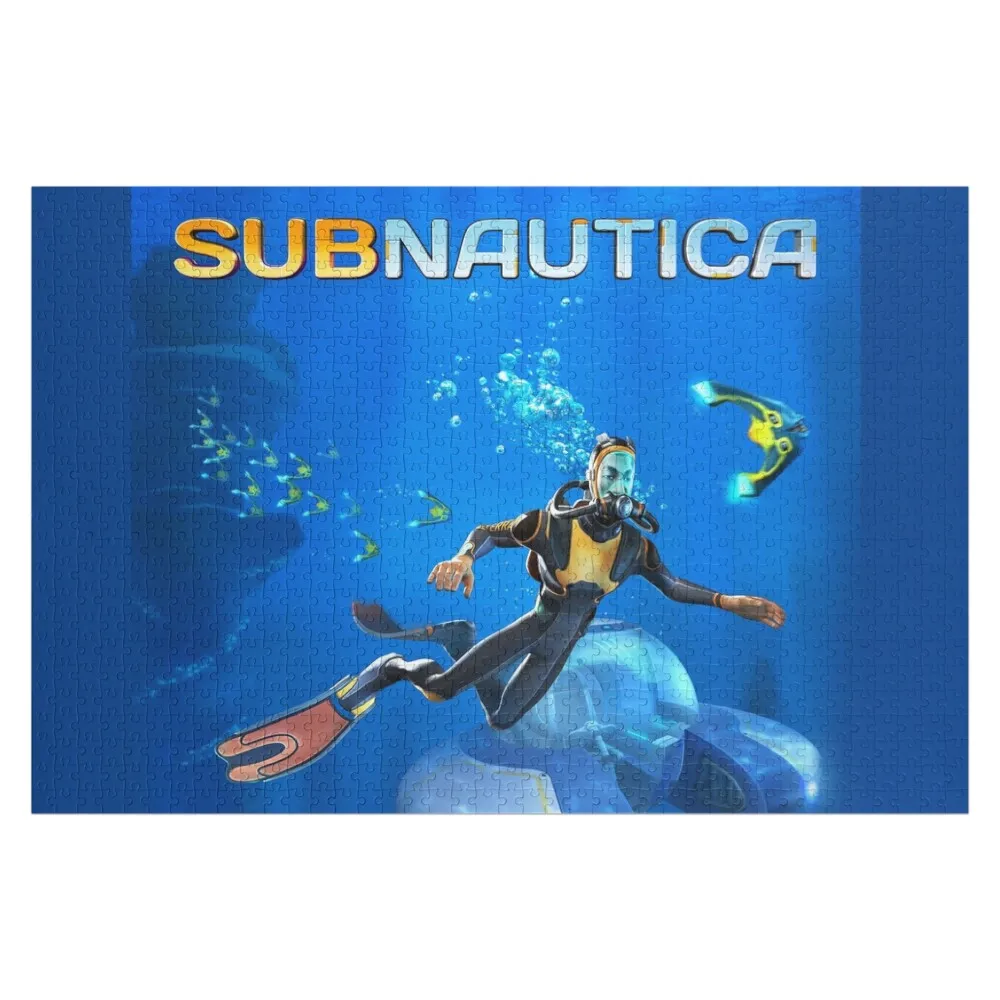 Subnautica 2 Jigsaw Puzzle Custom Kids Toy Scale Motors Customized Picture Personalized Wooden Name Puzzle