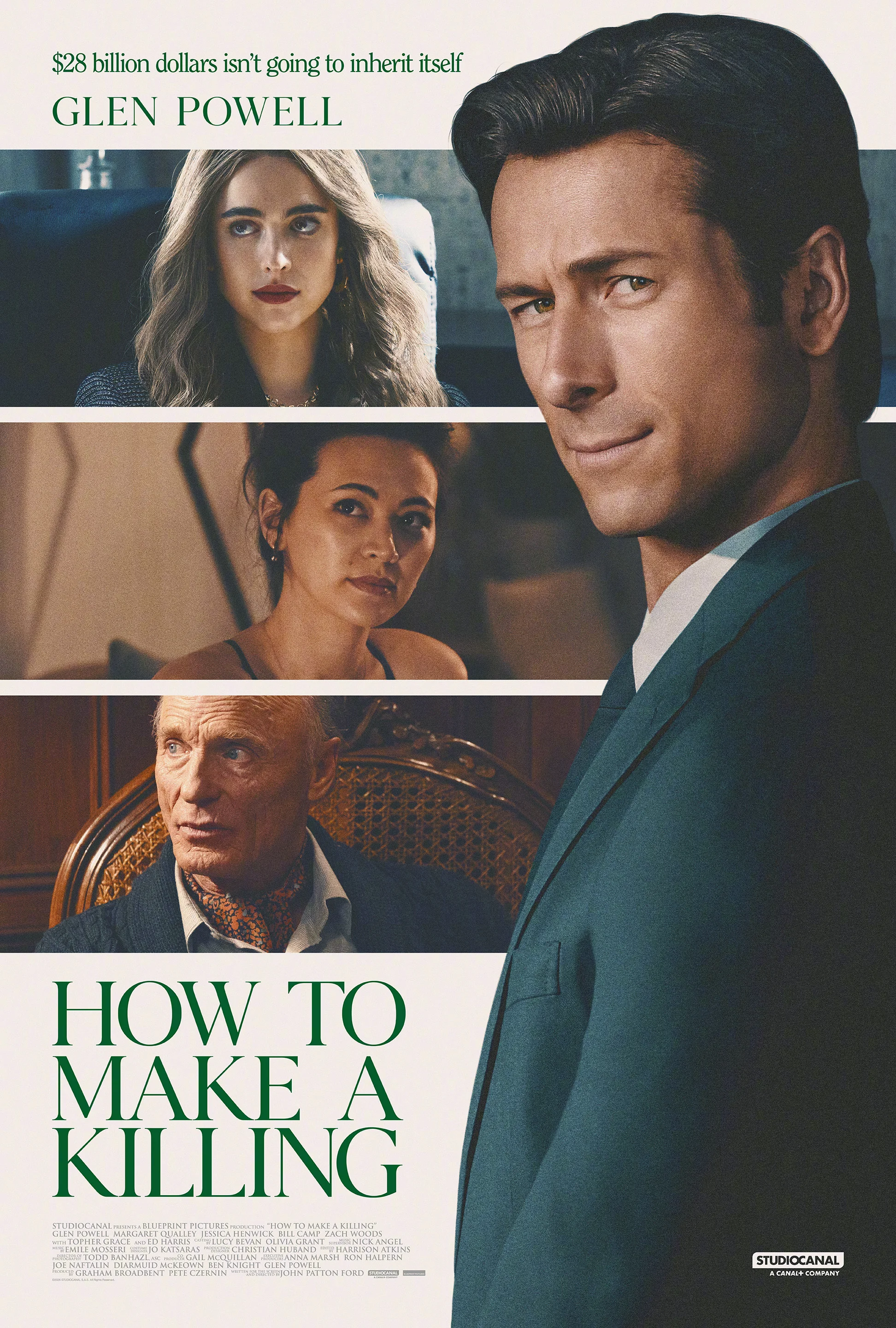 Movie How to Make a Killing (2026) Art SILK POSTER Wall Art Home Decorative painting