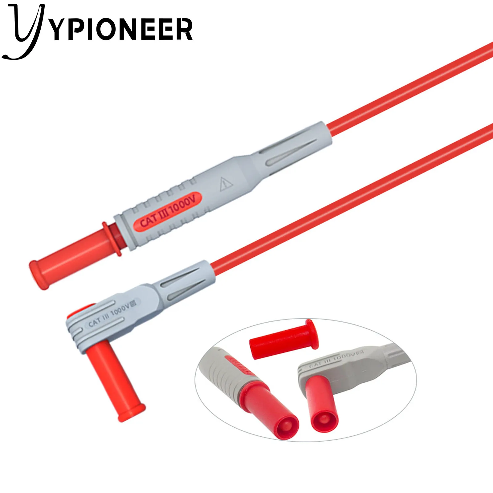 YPioneer-جهاز اختبار متعدد المقاييس P1033A ، جهاز مزود بمسبار ثقب للأسلاك ، ثقب ، لمقياس متعدد ، لإصلاح السيارات