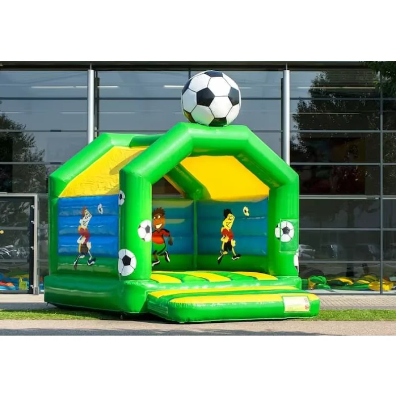 Outdoor Jumping Bouncer Football Theme Kids Inflatable Bounce House Inflatable Soccer Bouncy Castle for Sale