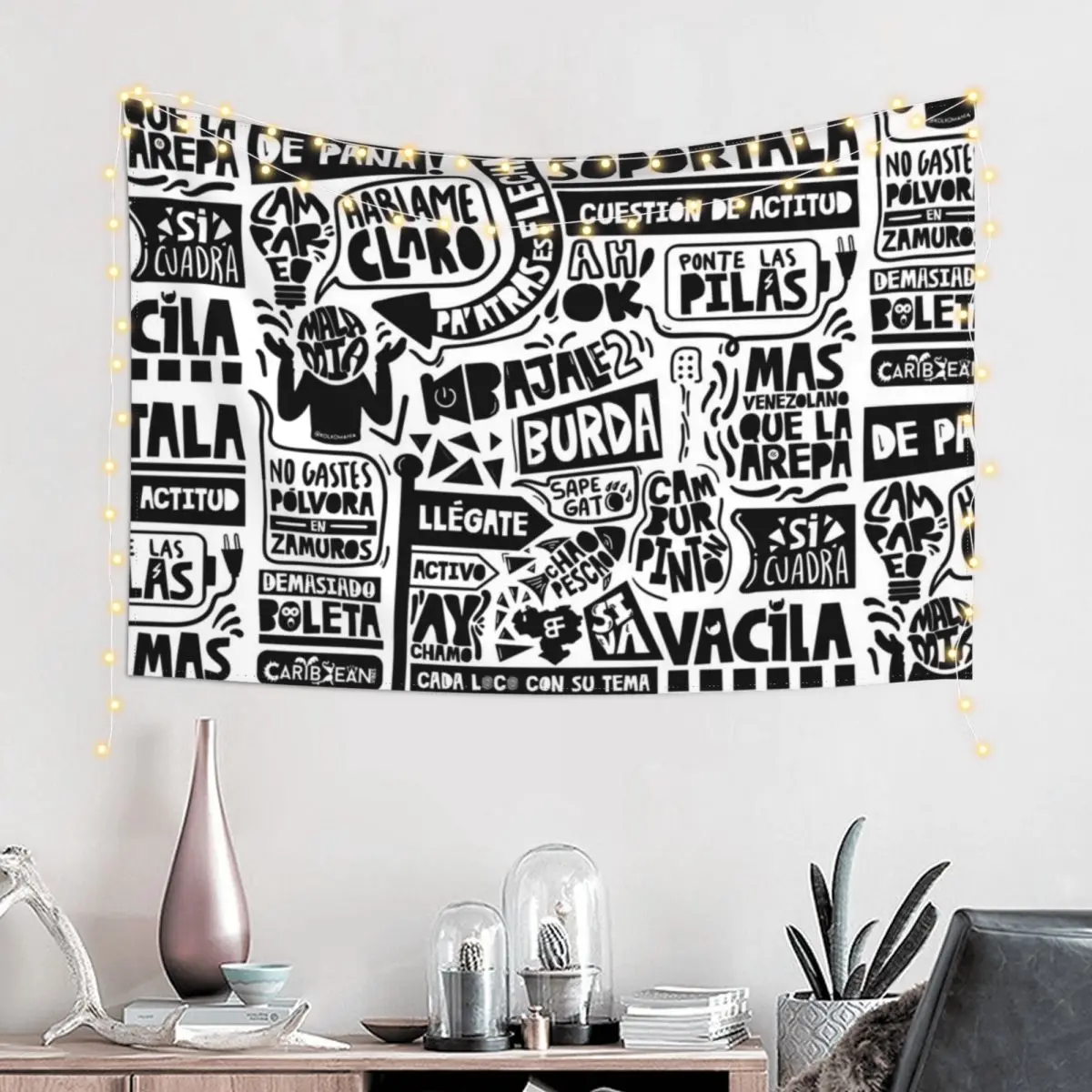 Mural More Venezuelan Than La Arepa Tapestry Wallpaper Decoration Pictures Room Wall Tapestry