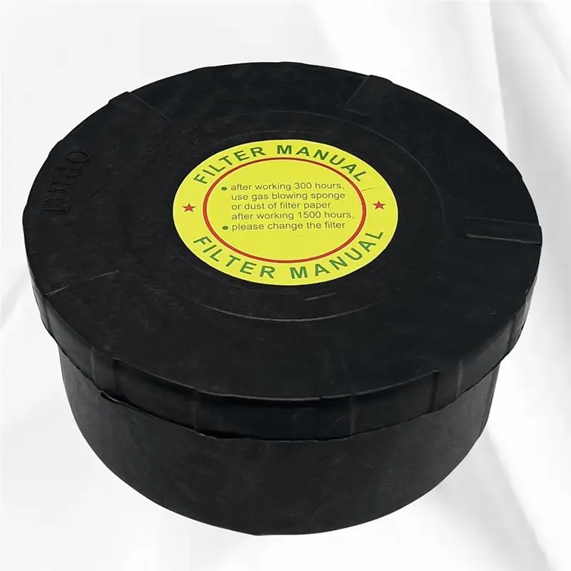 N84R 1 szt. Reduktor hałasu sprężarki powietrza, filtr wyciszający, plastikowa obudowa, okrągły filtr tłumika