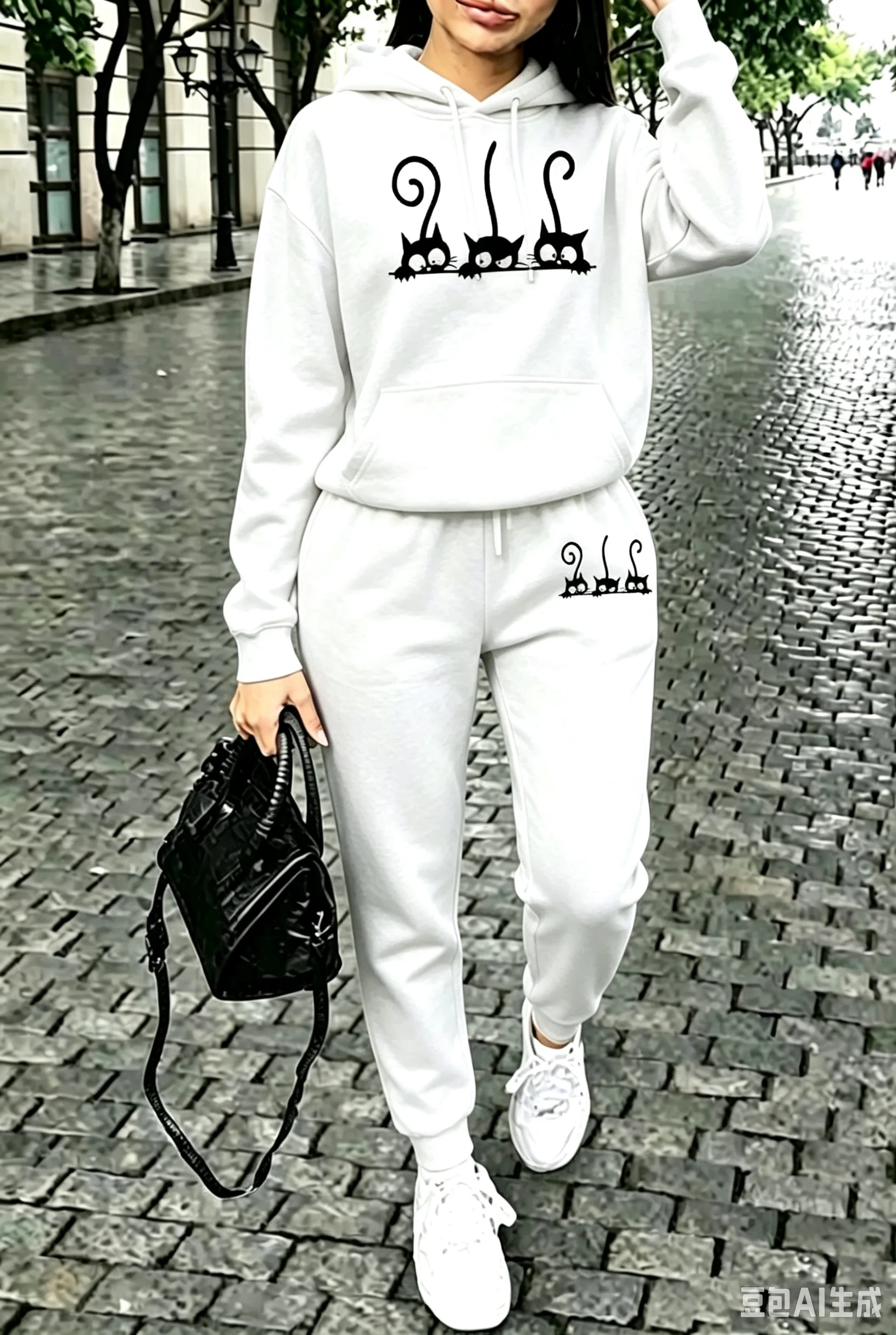 Winter Clothing For Women - Осенний женский спортивный костюм: повседневная толстовка