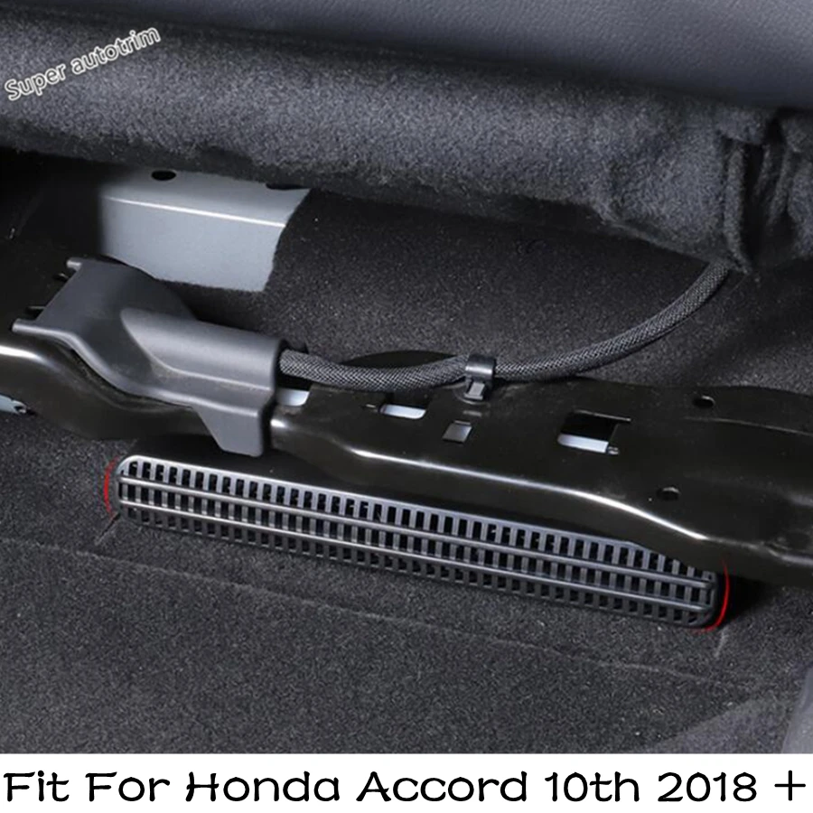 

2PCS Seat Under Floor Air Conditioning AC Duct Vent Outlet Grille Cover For Honda Accord 10th 2018 - 2022 Accessories Interior