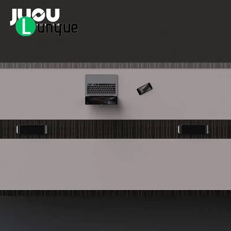 Luxury Executive Office Conference Table Custom MDF Reception Desk for Meeting Room Business Furniture Durable Modern Design