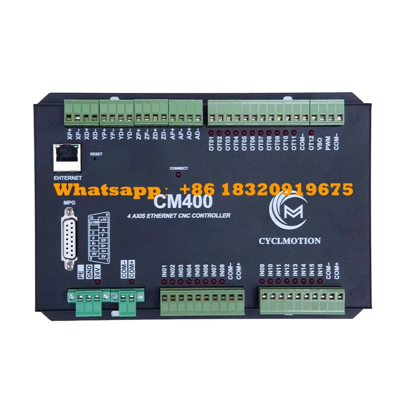 CNC Engraving Machine Control Card 3axis 4axis Cyclmotion Supports 5axis RTCP 3D Real-Time Tool Path CM600R 6axis Handwheel