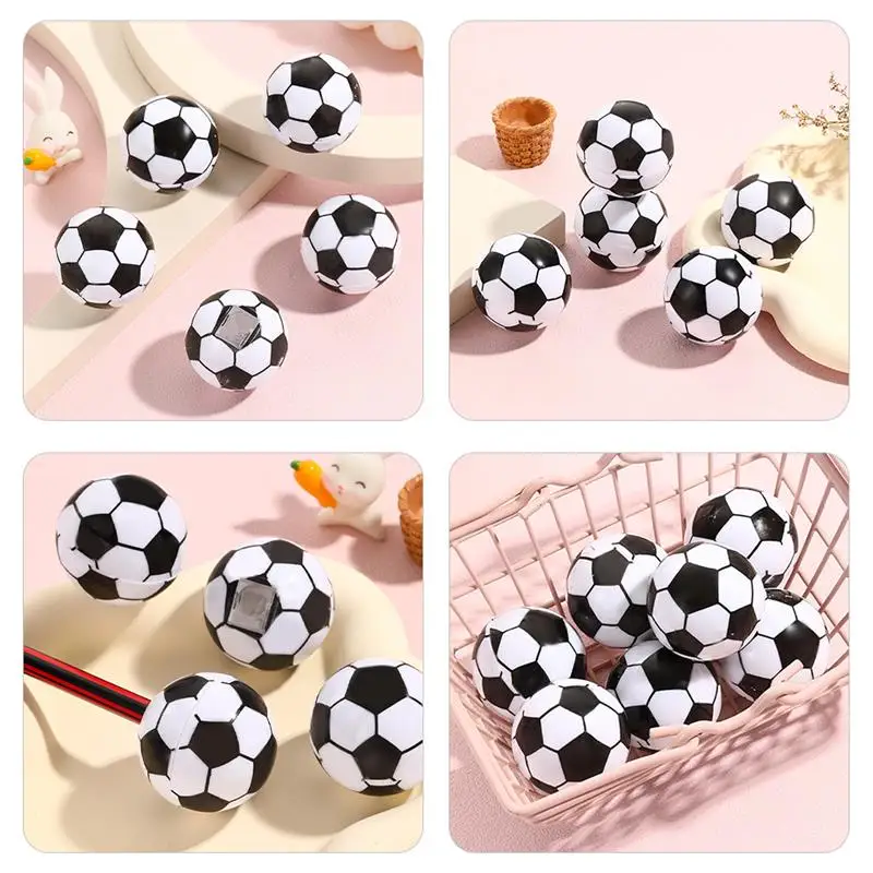 20pcs Manual Pencil Sharpeners Students Small Pencil Sharpeners Sharpeners for Students Football Shaped Pencil Sharpeners