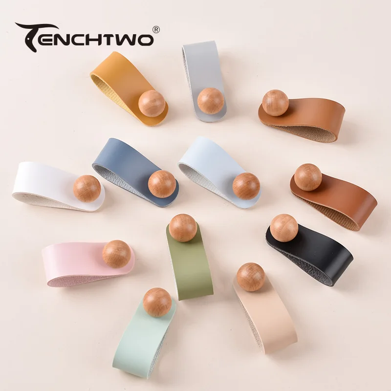 2024 New Modern Furniture Handles Kitchen Cabinets Knobs Wardrobes Dresser Drawers Door Pulls Wooden Handle Hardware Accessories