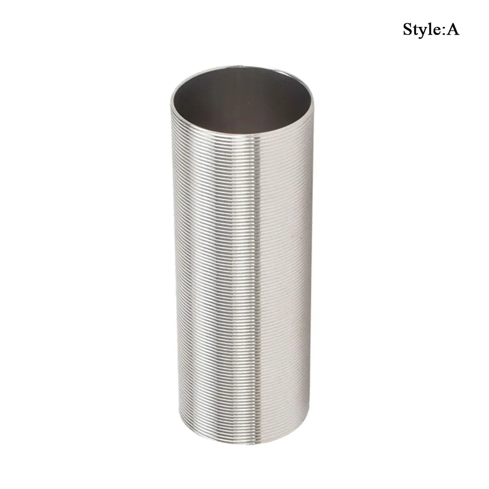 SINAIRSOFT CNC Stainless Steel Heat Dissipation AEG Cylinder For Ver.2/3 Gearbox