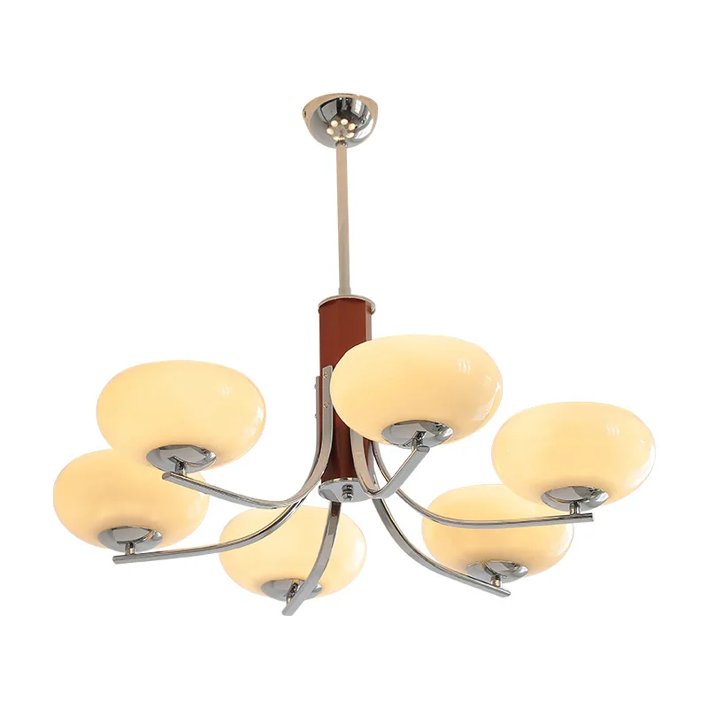 

French medieval living room chandelier cream windshield light luxury retro designer persimmon bedroom dining room creative lamps