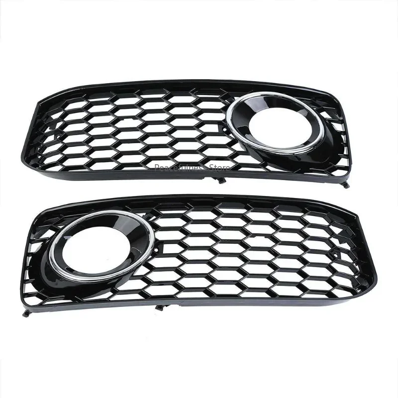 

1PC 8T0807682D Applicable to 08-11 Audi A5 S5 two door sports car modified mesh fog light frame lower mesh grille 8T0807681B