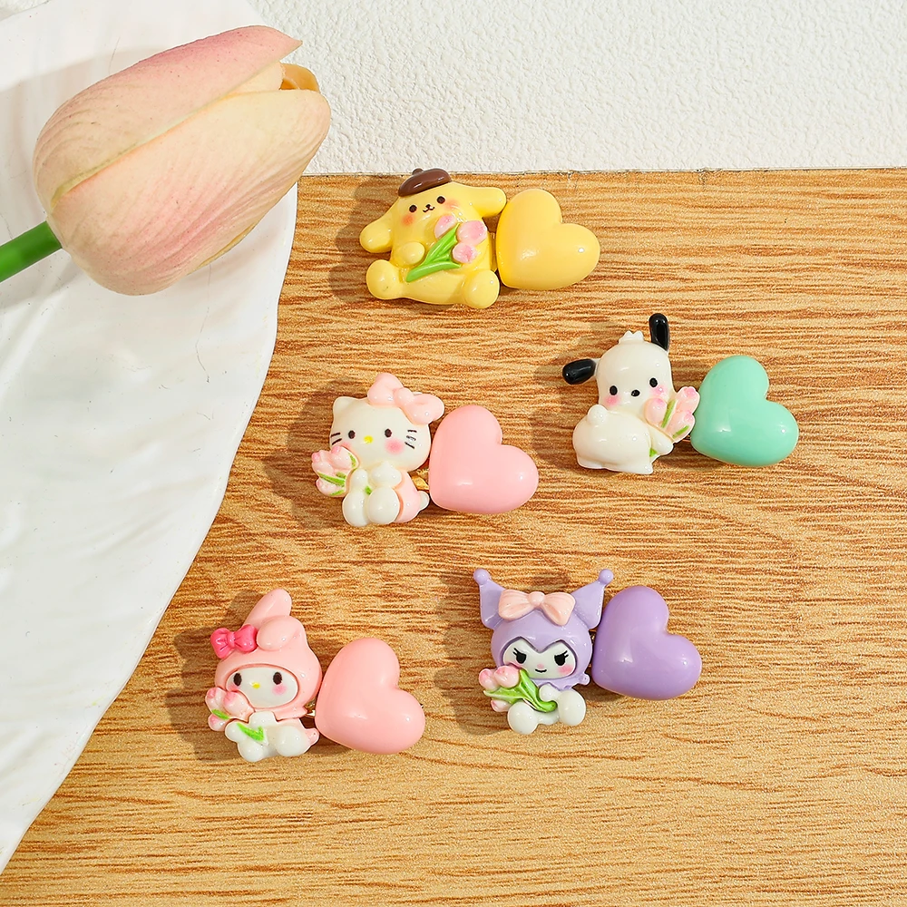 مشابك شعر من سلسلة سانريو، مشابك حافة، إكسسوارات شعر رائعة على طراز Ins، دبابيس شعر مزخرفة، أغطية رأس يومية لطيفة للفتيات