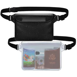 1pc wasserdichte Hüft tasche für Handy Gürtel tasche Gürtel tasche Drift Tauchen Schwimmen Strand zubehör Hüftgurt für Frauen Männer