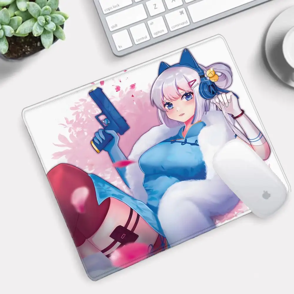 Anime Girl Mousepad Multiple sizes Large Square Computer Office Game Table Mat HYBXAXC Rubber Anti-slip Mousepads Aimee Desk Pad