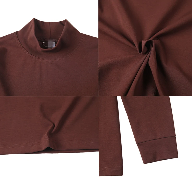 2026 Herren Thermounterwäsche Rollkragen-Hemd mit Revers, dünnes Modal-Herbst- und Winter-Langarm-Unterhemd, einlagiges Slim-Fit-Oberteil – Detail 3