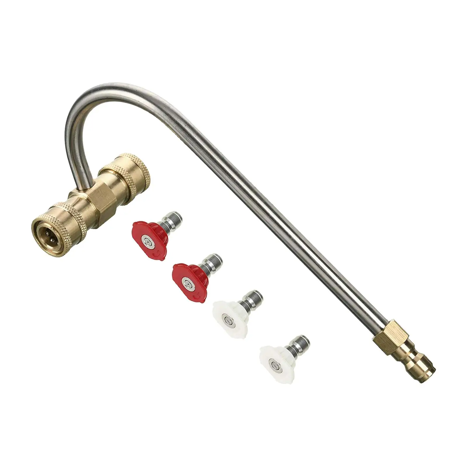 Pressure Washer Extension Wands Gutter Cleaning Tools Telescoping Replacement Lance, Window Cleaner Nozzles Tips