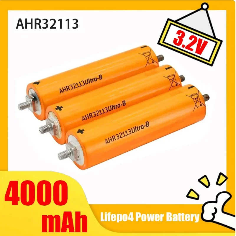 3.2V 4000mAh new AHR32113 LiFePO4 lithium iron phosphate rechargeable battery 3 45C suitable for electric vehicle accessories