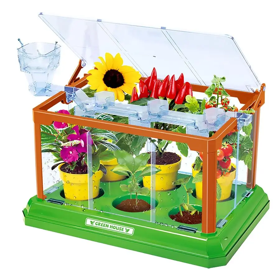

Gardening Kit Greenhouse Growing Terrarium Kit Plant Growing Set Discovery Educational Gardening Gift for Boy amp Girl