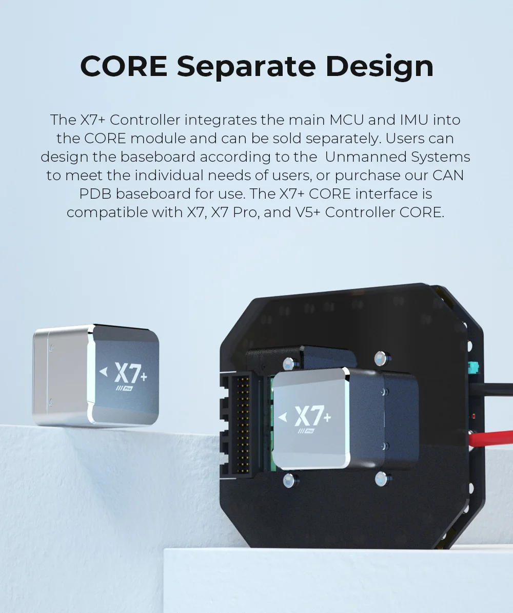 

CUAV X7+ Pro Open Source Vtol Controller PX4 Ardupilot Unmanned Systems Simulator Controller Pixhawk Accessories