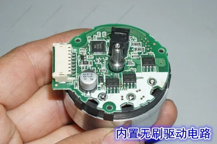 12-24V 24H Eingebauter Antriebs-Encoder Bürstenloser Servomotor PWM-Geschwindigkeitsregelung Vorwärts und Rückwärts 24H404H160 auf Lager – Detail 4