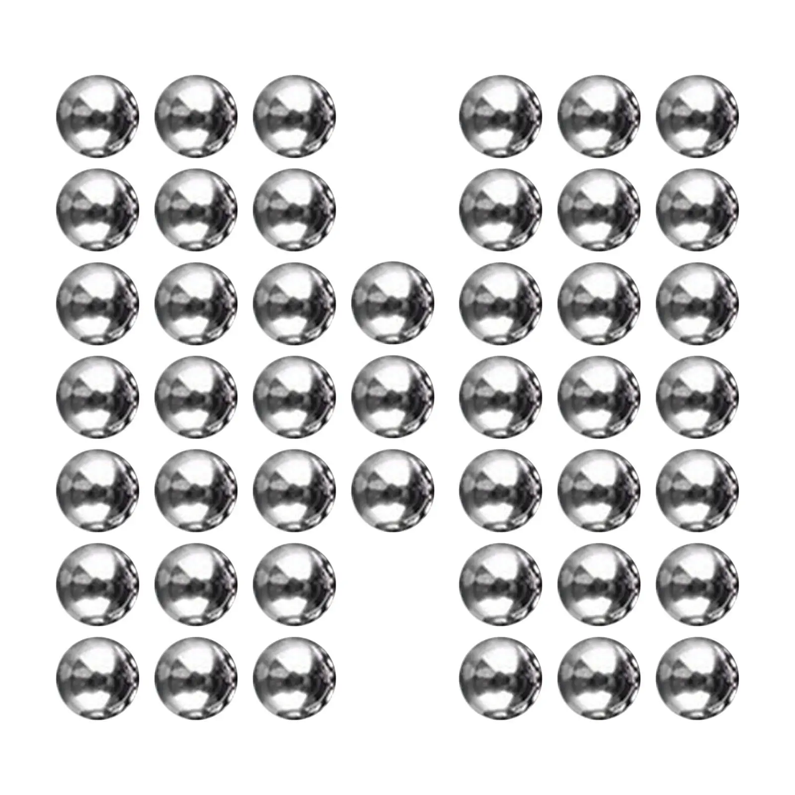 45-częściowe kulki mieszające do mieszania farb Akcesoria do farb modelowych Solidne metalowe kulki do shakerów 4,5 mm Mieszadło do farb modelowych