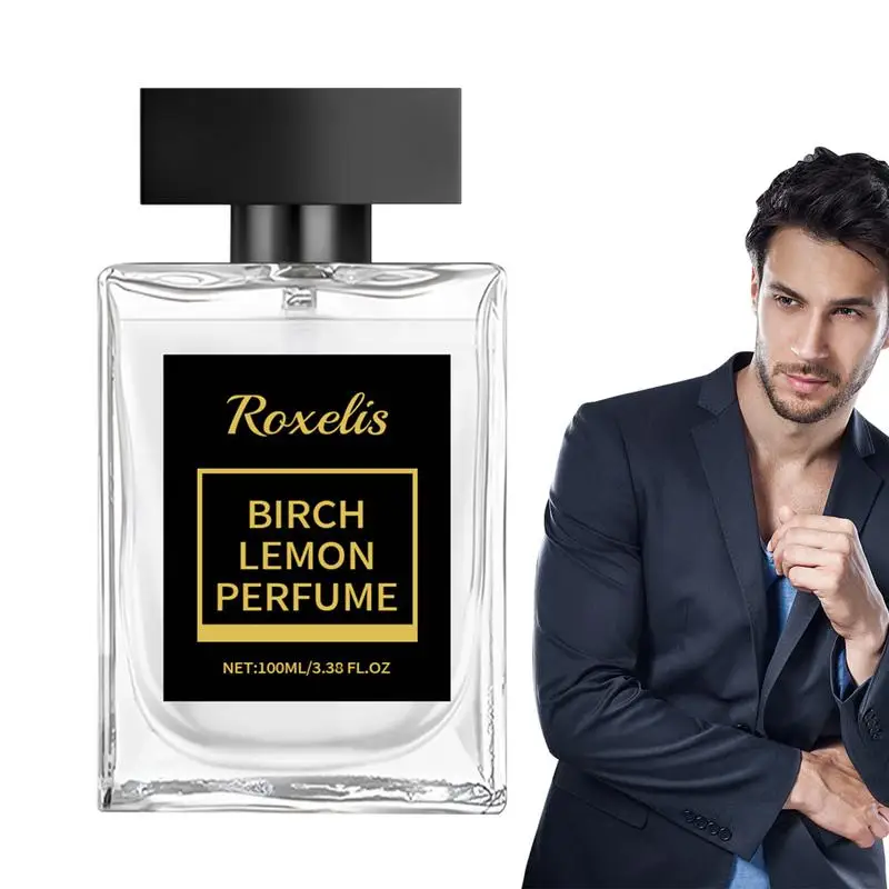 100ml Perfume for Men Birch Lemon Perfume Confident, masculine and full of charm The best choice for dating to attract women