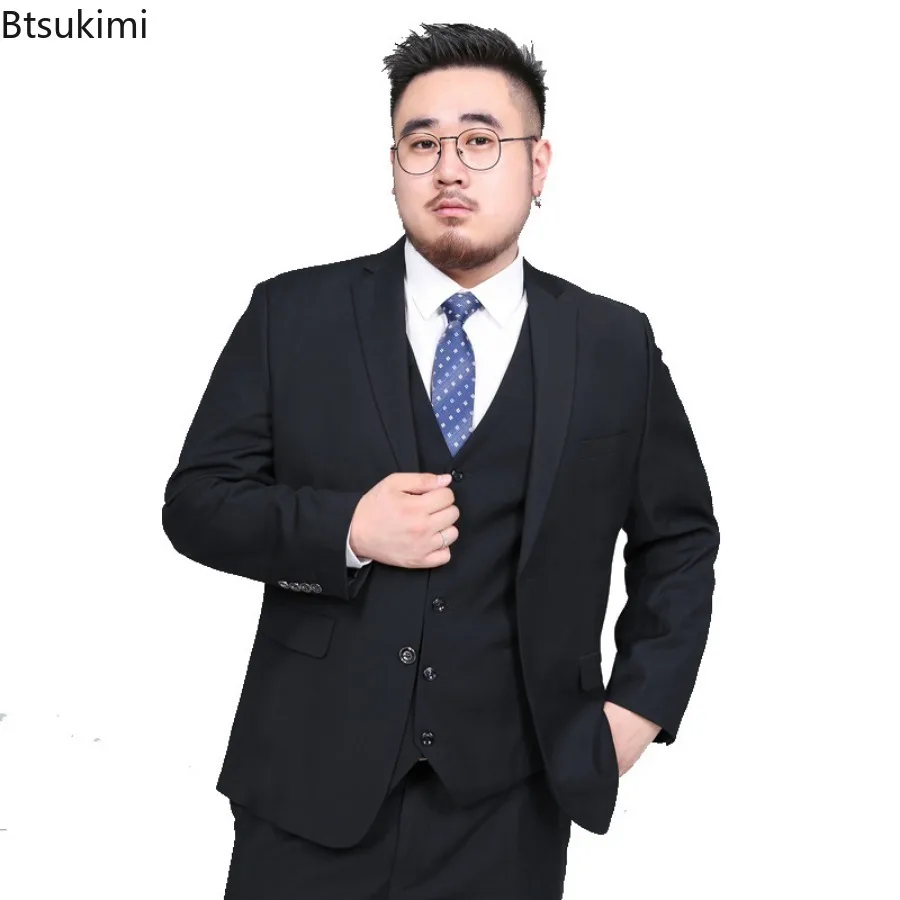 2024 Elegant Style Men's Suit Vest Fashion Single Breasted V-neck Business Formal Male Vest Gentleman Waistcoat Plus Size S-10XL