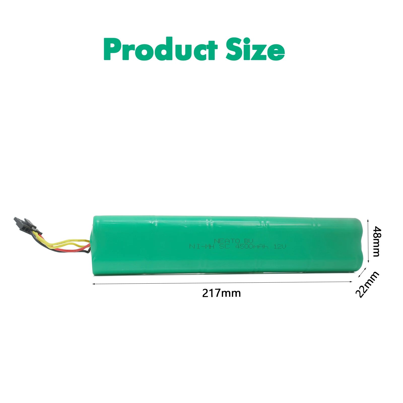 CAESEA 12V 4500mAh Replacement Battery for Botvac 70e 75 80 85 D75 D85 D8500 D8000 D7500, BV85 BV80 BV75 BV70e for Neato P/N: 94