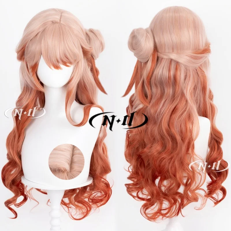 ND Brand Haruka Murano Arknights Cosplay Wigs Hair Hairpiece for Comic-con Cosplayer Halloween Costume Party Theme
