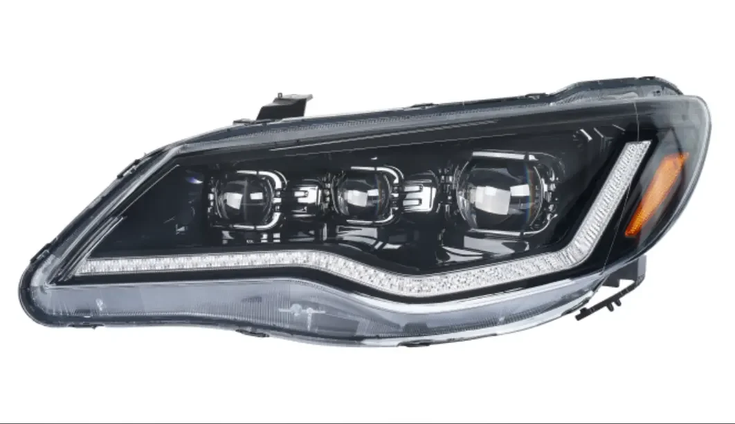 Lampu Depan LED Ciimo FD1 Retrofit Lampu Sein Sequential untuk Honda Civic FD2 Type R 2006-2011