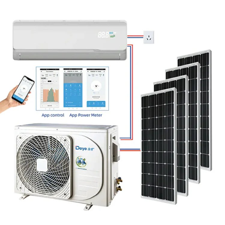 12000BTU Pure Solar Off-Grid Inverter Air Conditioner for Home and Hotel Use
