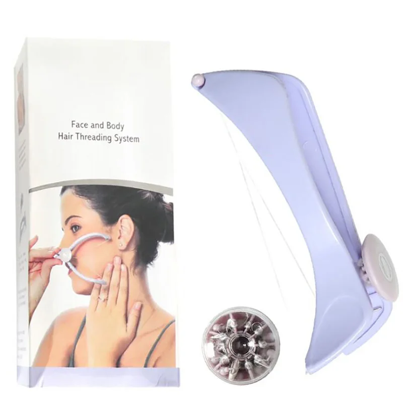 1Pc Manual Hair Removal Epilator Mini Spring Facial Hair Remover Women Girls DIY Face Cotton Thread Epilator Beauty Care Tools