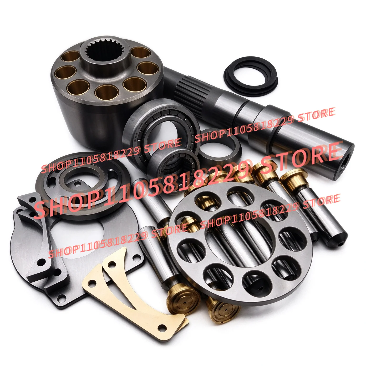 A4VSO125 Series Hydraulic Pump Spare Parts Rotor Set Kit A4VSO125 Piston Pump Hydraulic Piston Maintenance Kit