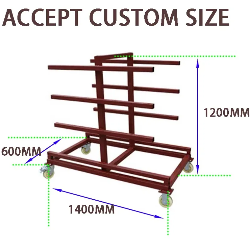 Hot-selling China Factory Supplier Countertop Moving Kitchen Top Separate Layers For Drying Dolly Carts