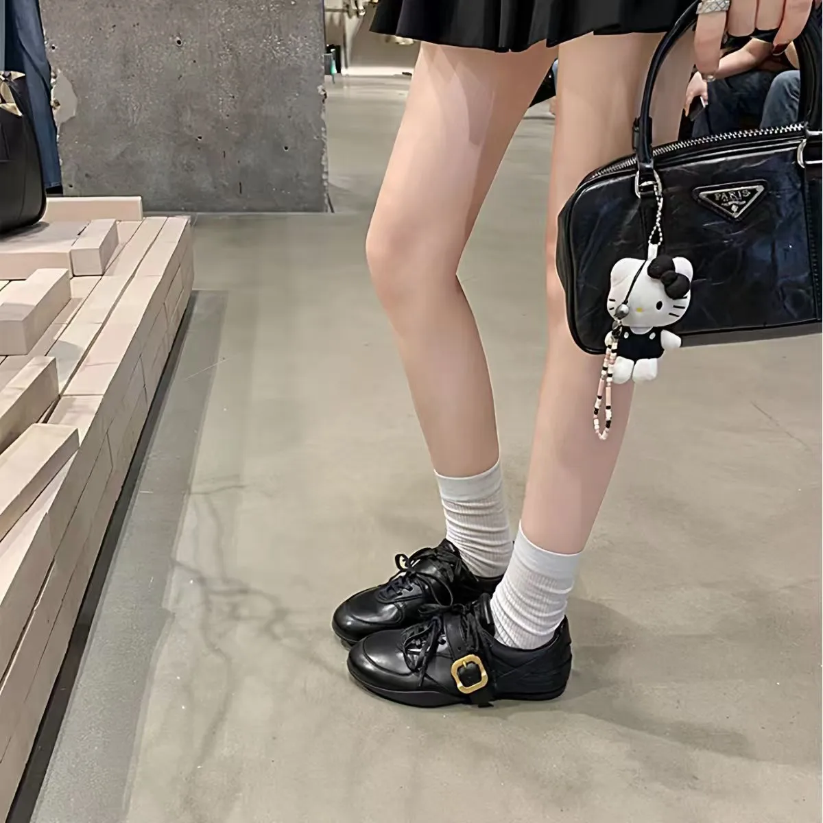 أحذية نسائية صيفية جديدة موديل 2025 بمقدمة مستديرة أحذية نسائية موجزة برباط علوي ديكور جلد طبيعي Zapatos De Mujer مقاس 35-40 Hot