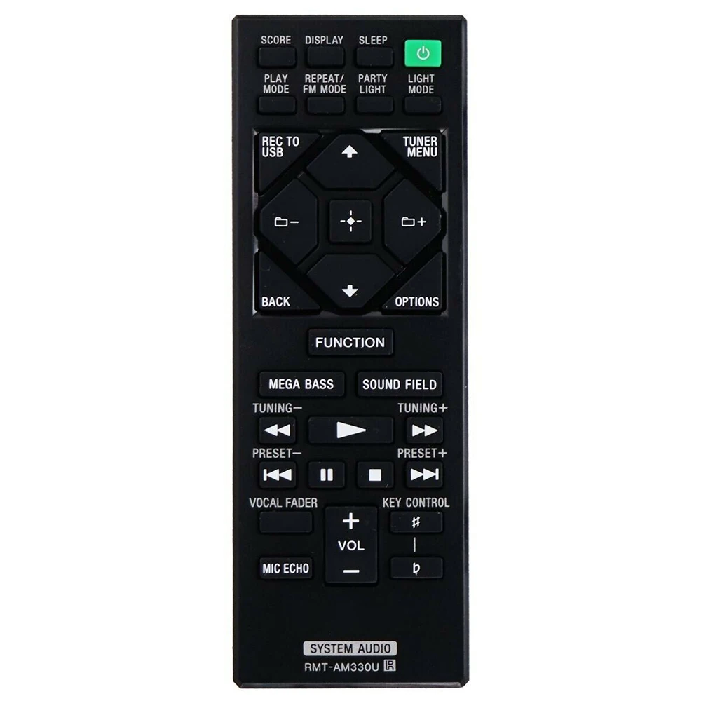 

NEW Replacement RMT-AM330U For Sony Hi-Fi Home Audio System Remote Control RMT-AM220U MHC-V50 MHC-M20 MHC-V21 MHC-V77W Fernbedie